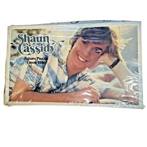Vtg Shaun Cassidy Heartthrob 200 Piece Puzzle 1978  NEW **Box  Damage